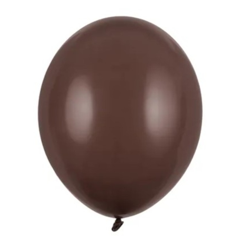 100 balloons cocoa brown 35cm