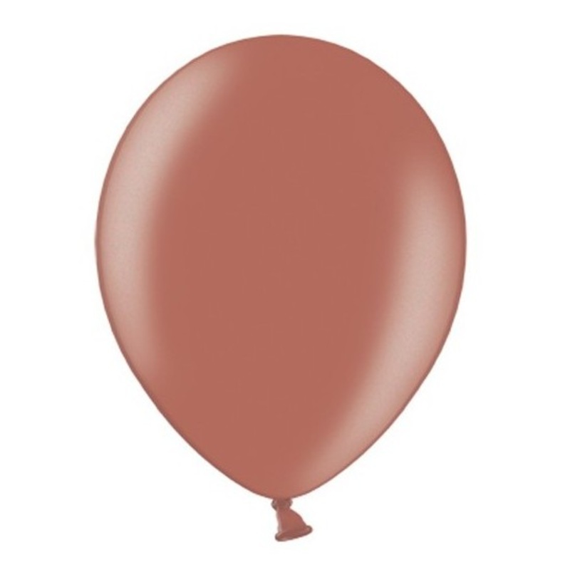 100 balloons copper metallic 36cm