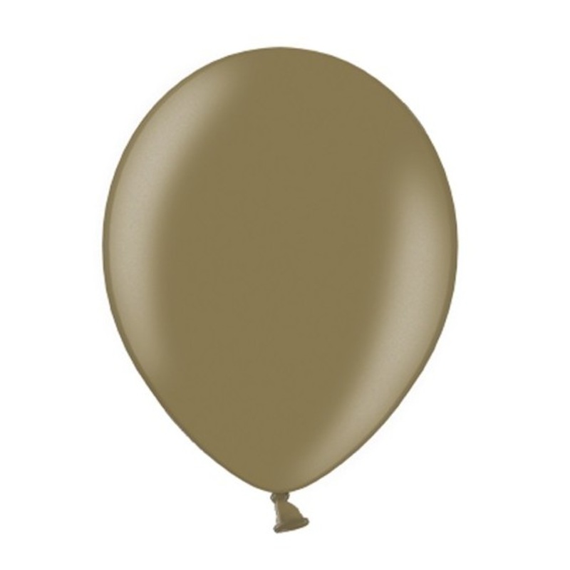 100 capuccino balloons 25cm
