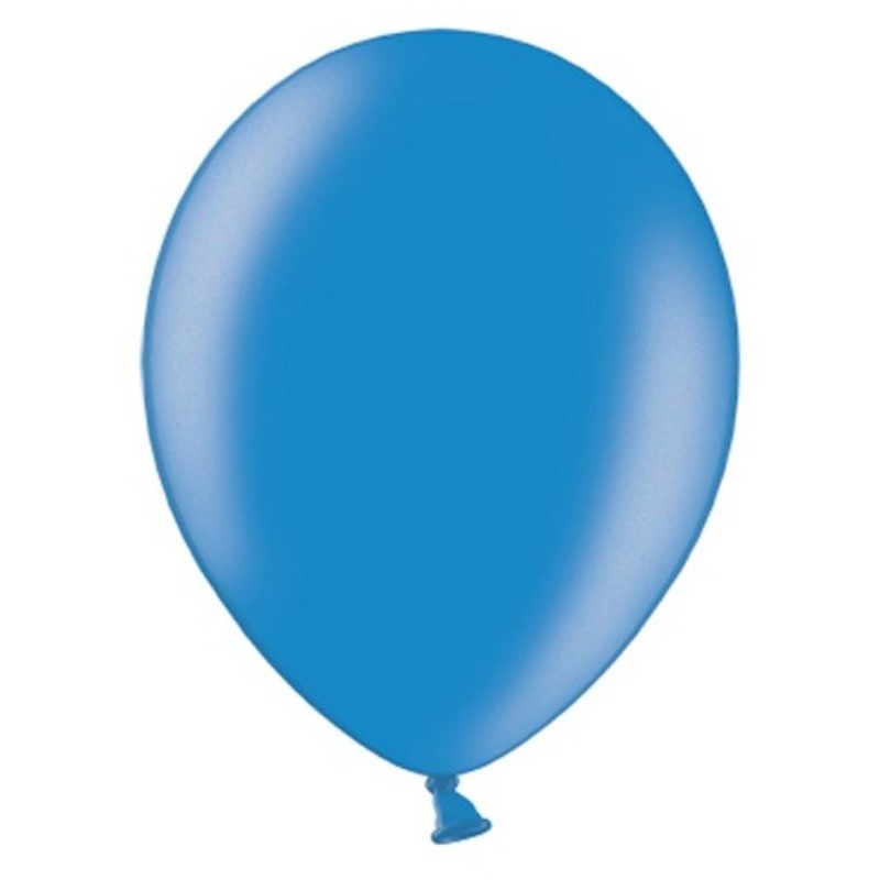 100 latex balloons Biggy blue 36cm