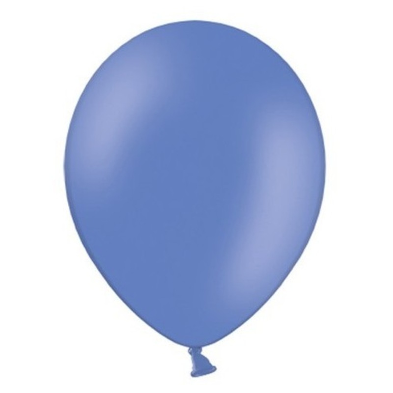 20 balloons pastel blue violet 27cm