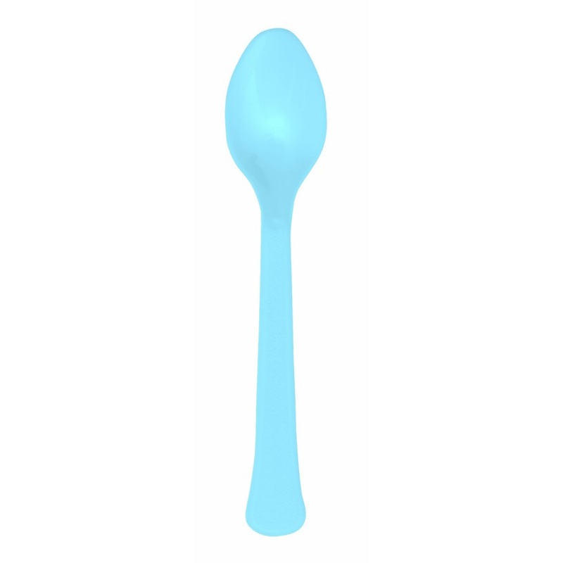 24 summer sky spoons reusable