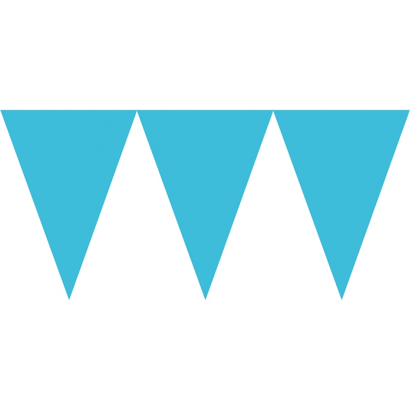 Azure garden party pennant chain 4.5m