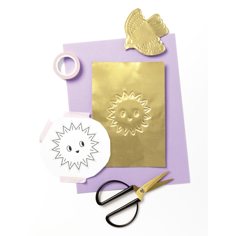 Folia Prgefolie 70 gold 18,5x29cm 3 Blatt extra stark