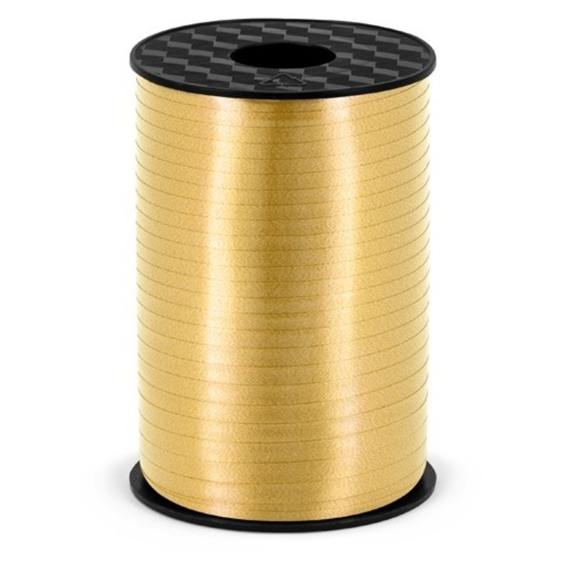 Gift Ribbon Roll Gold 225m