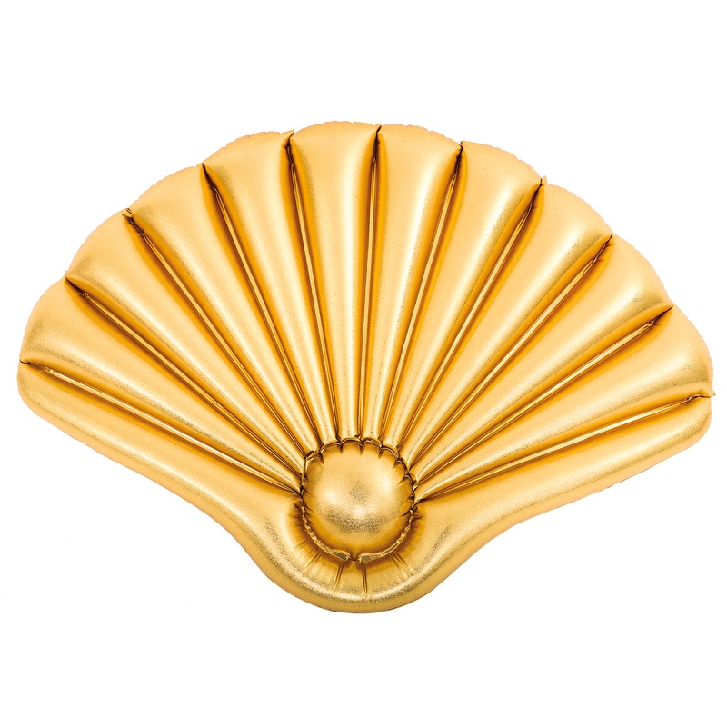 Golden shell air mattress 90 x 62cm