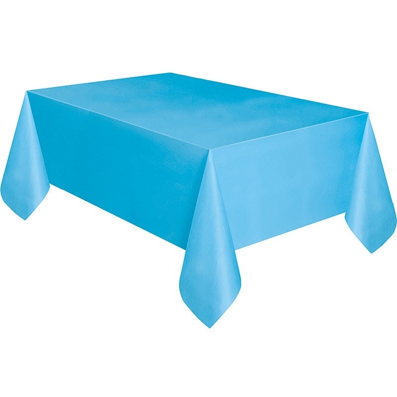 PVC tablecloth Vera light blue 2.74 x 1.37m