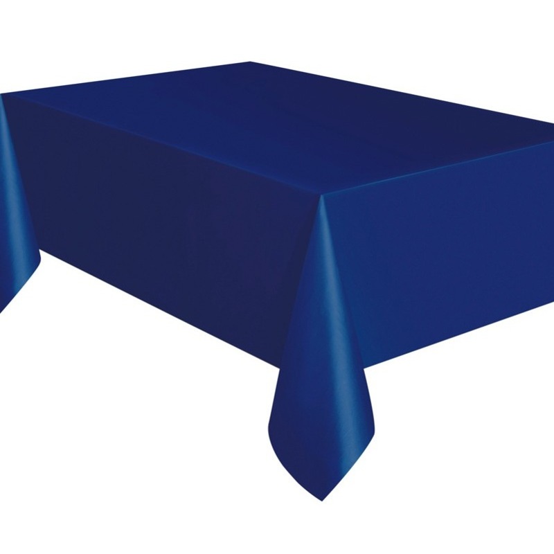 PVC tablecloth Vera navy blue 1.37 x 2.76m