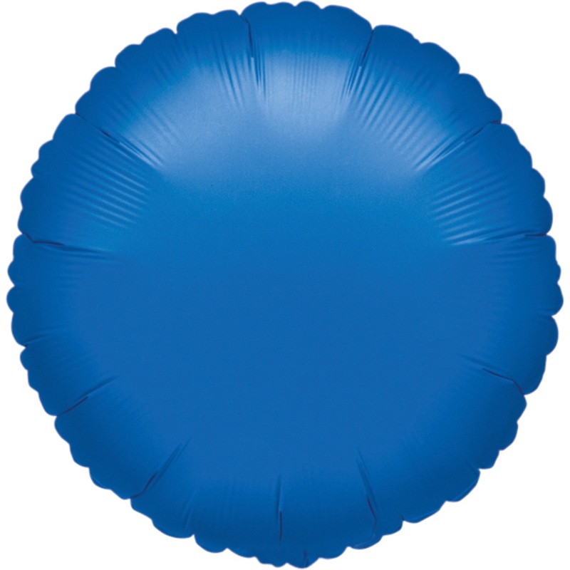 Round Foil Balloon Navy Blue 45cm