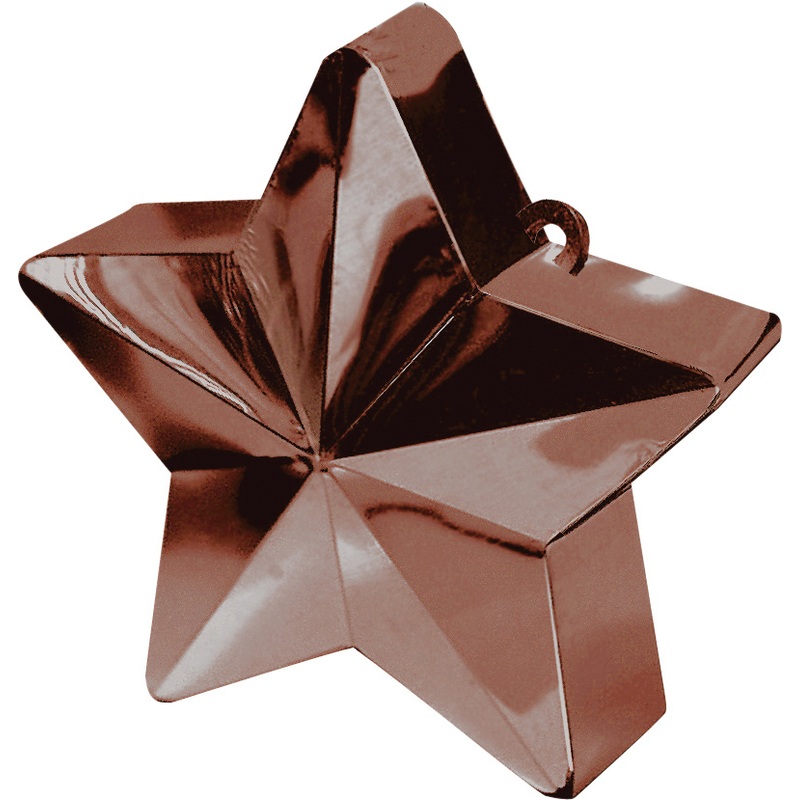 Stern balloon weight in chocolate brown