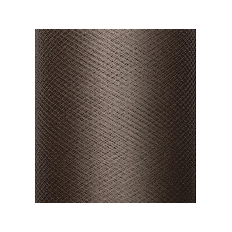 Tulle on a roll brown 30cm x 50m