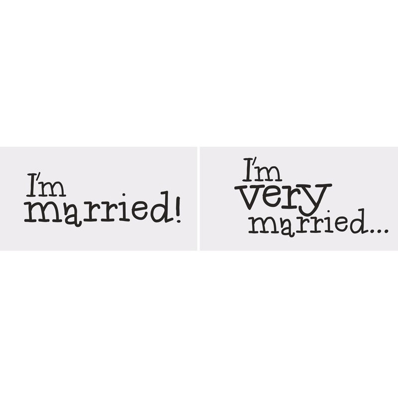 2 funny wedding signs