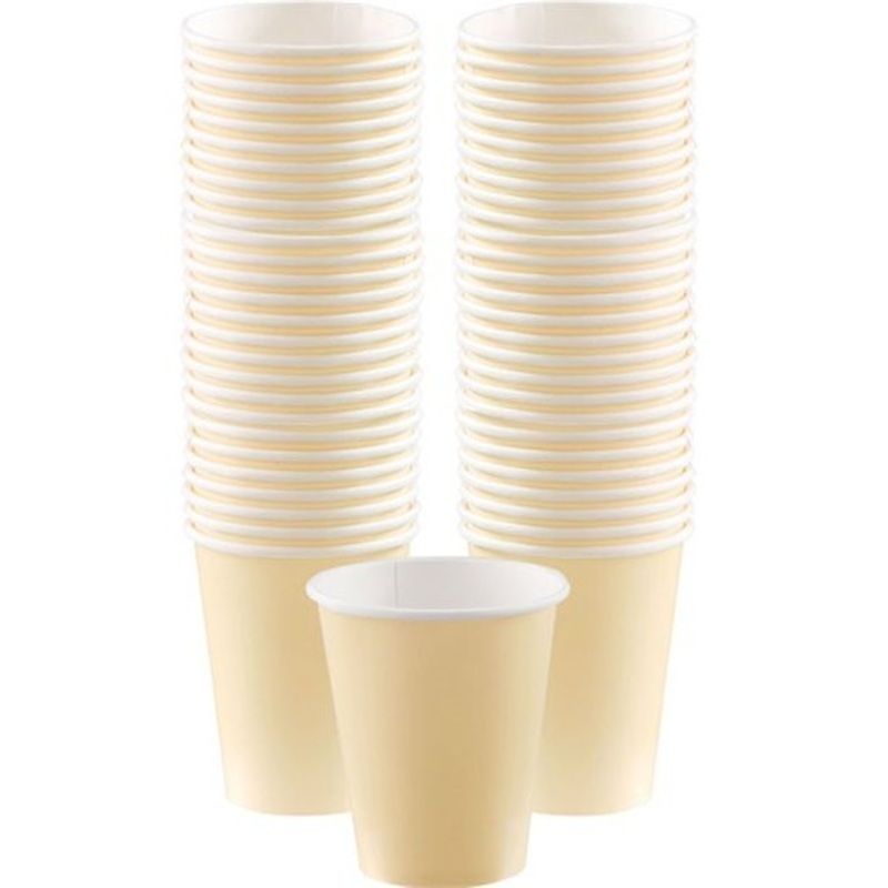 40 paper cups Ivory 340ml