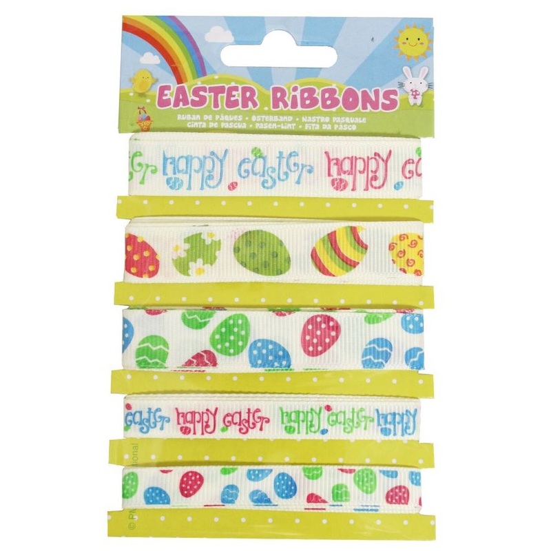 5 Easter ribbons