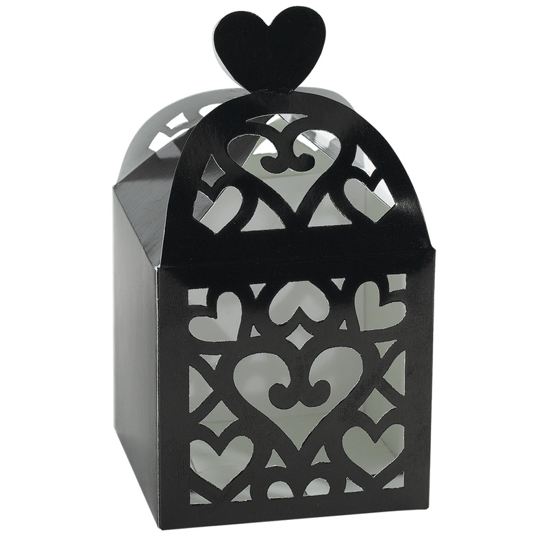 50 gift boxes Amore Mio black