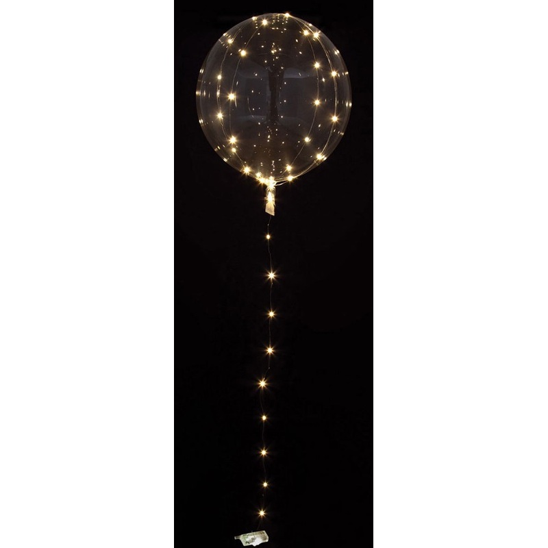Balloon fairy lights 45cm clear