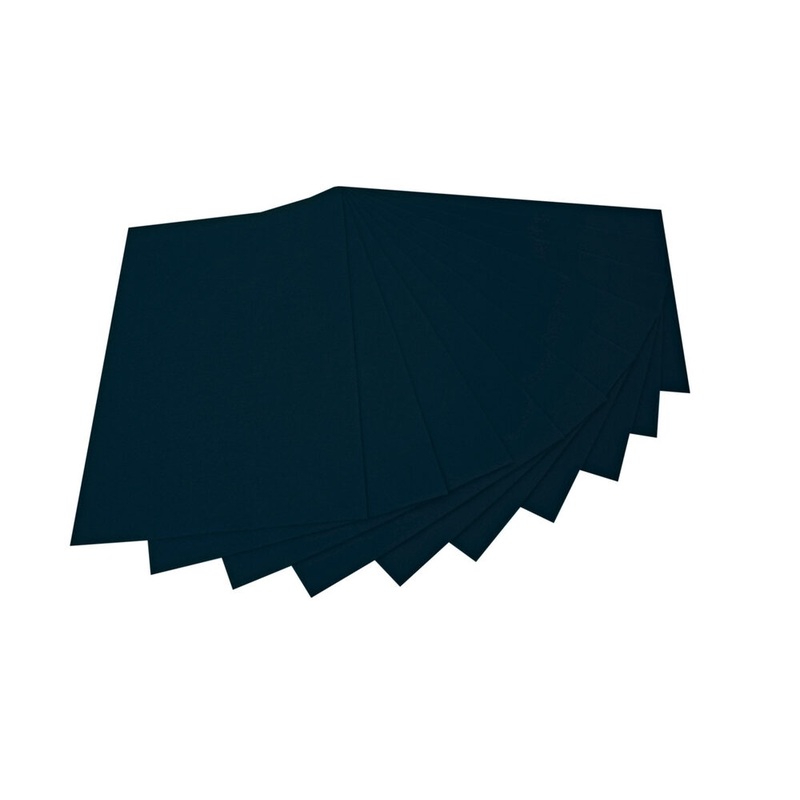Bastelfilz 150g/m schwarz 20x30cm 10 Blatt