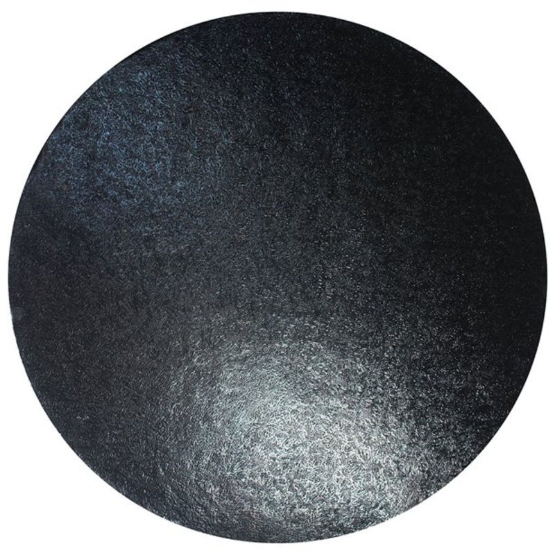 Black cake platter Sweety 25cm