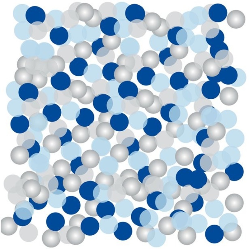 Blue communion confetti 14g