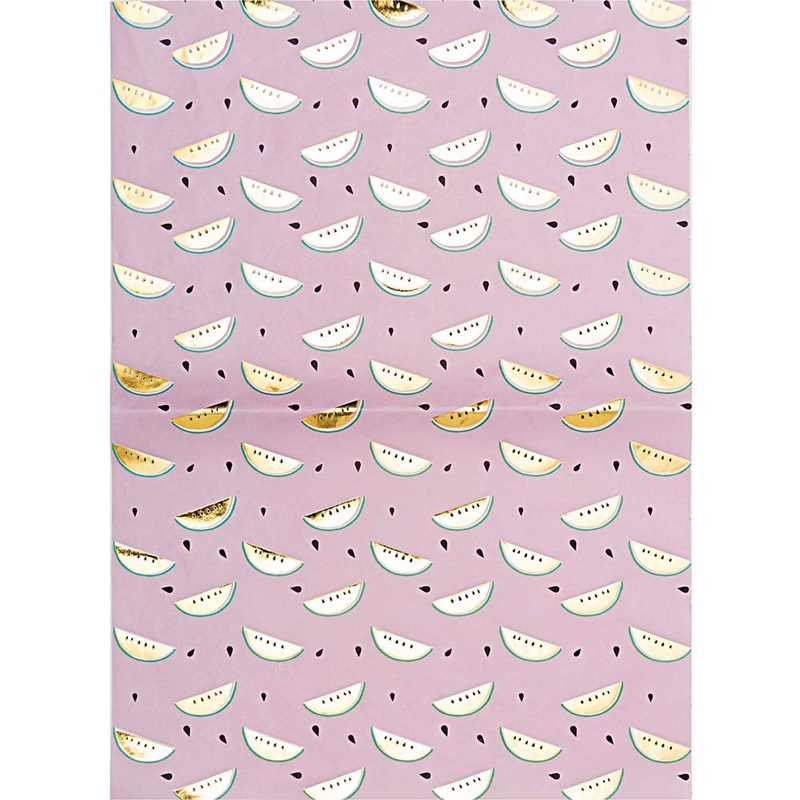 Paper patch sheet melon pink 30x42cm