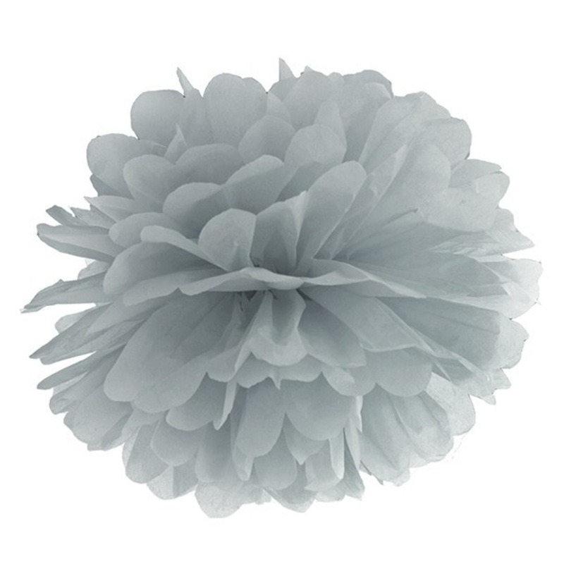 Pompon Romy gray 35cm