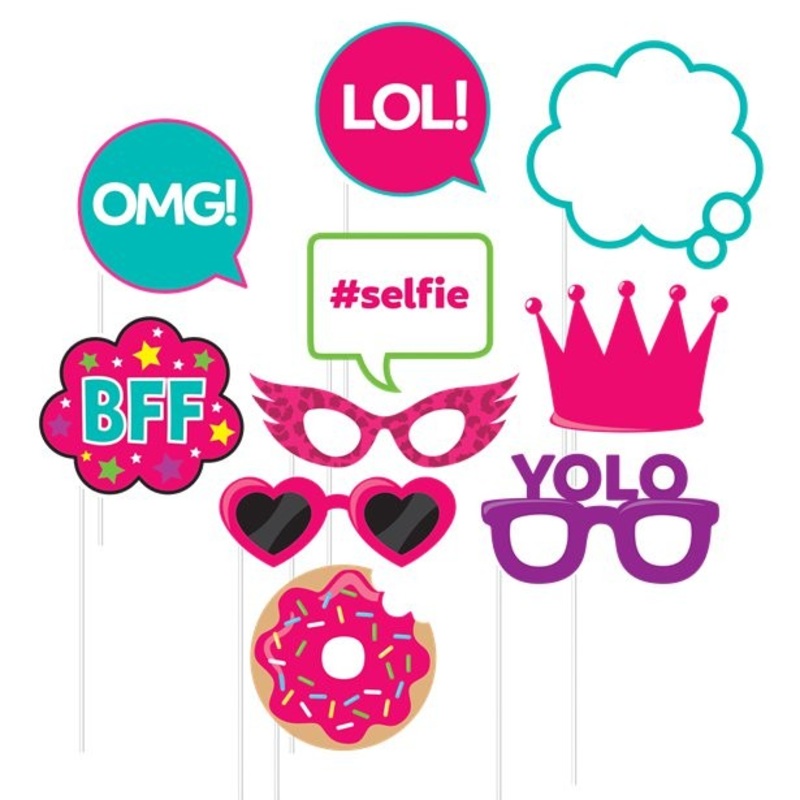 10 YOLO photo box props