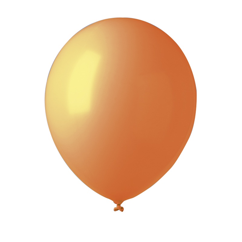 12 party balloons Madrid Orange 30cm