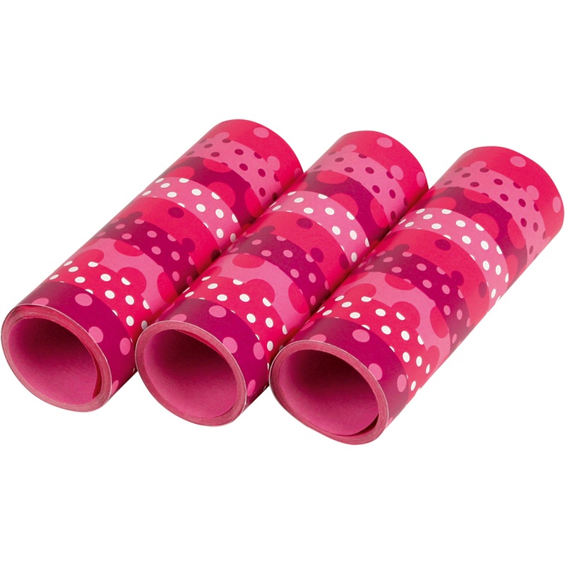3 rolls of Sweet Birthday Princess streamers