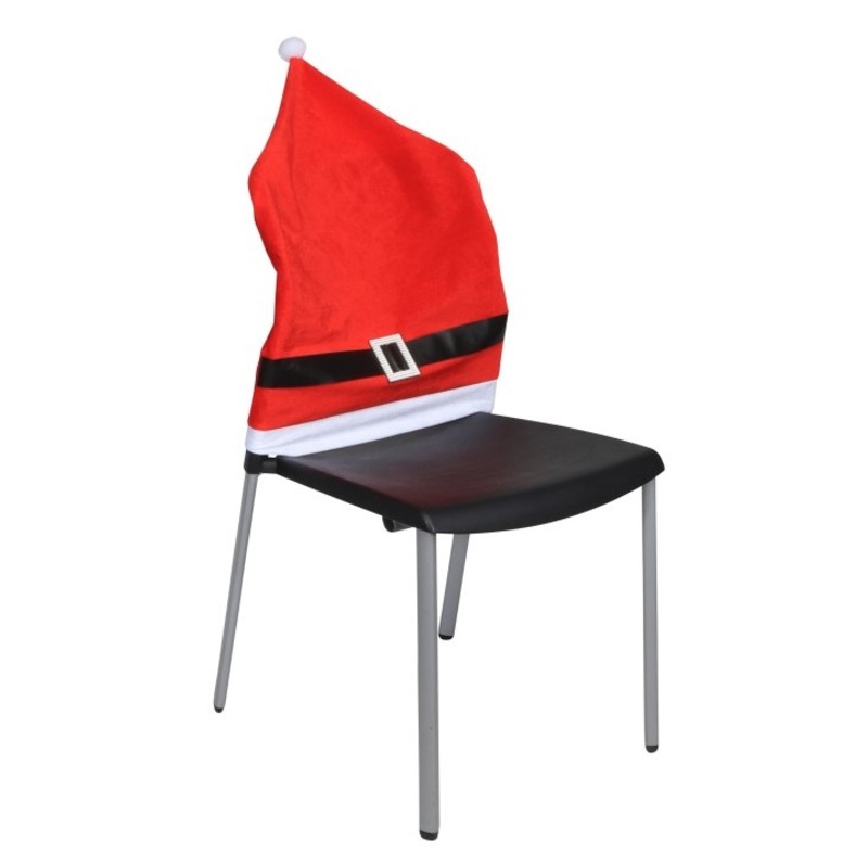 4 felt chair covers Christmas hat 65cm