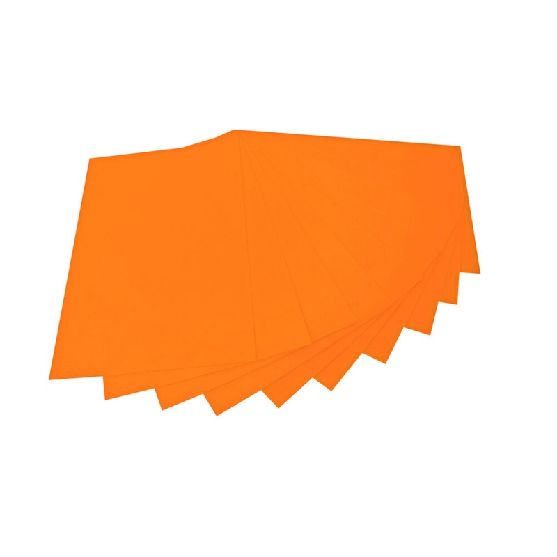 Bastelfilz 150g/m orange 20x30cm 10 Blatt