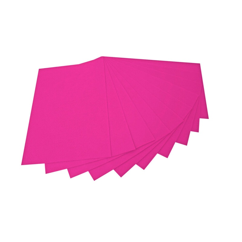 Bastelfilz 150g/m pink 20x30cm 10 Blatt