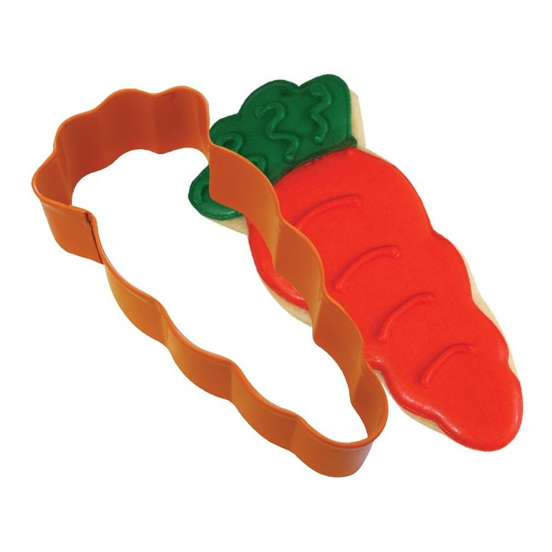 Carrot cookie cutter 10.2cm