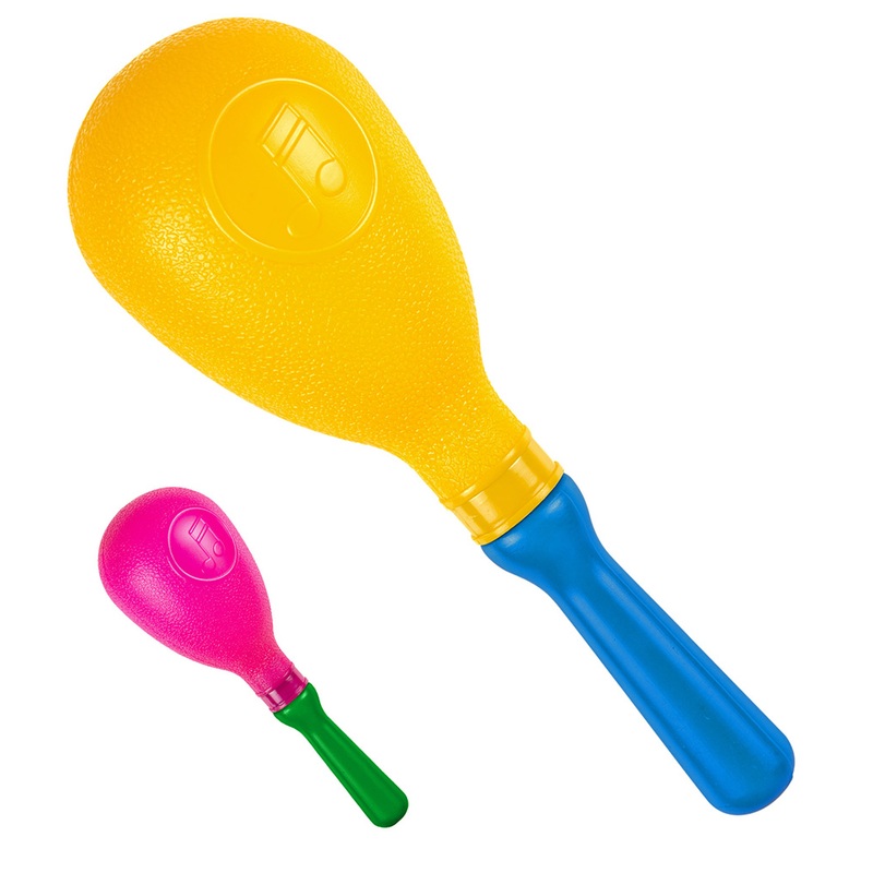 Colorful circus rattle