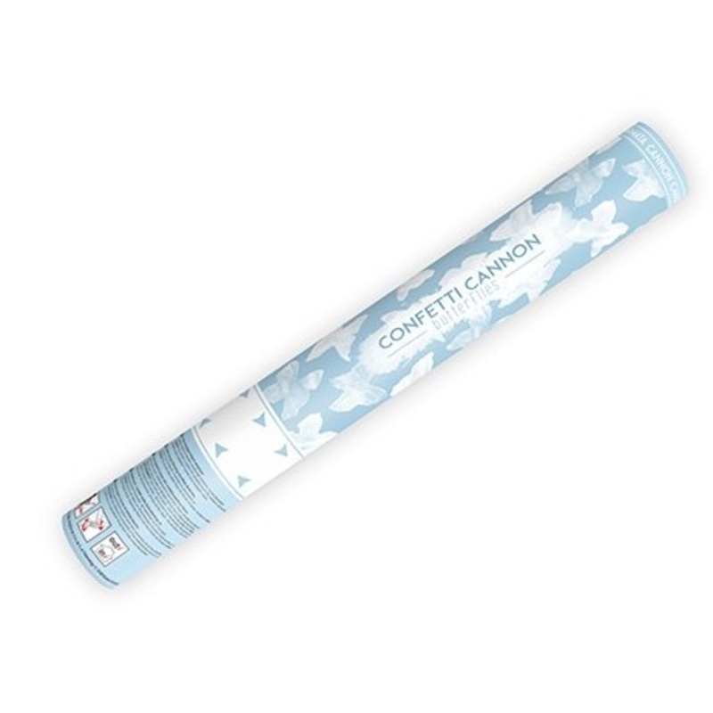 Confetti cannon butterfly 40cm