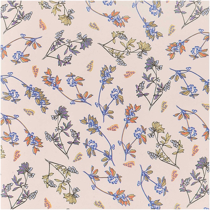 FSC wildflower wrapping paper