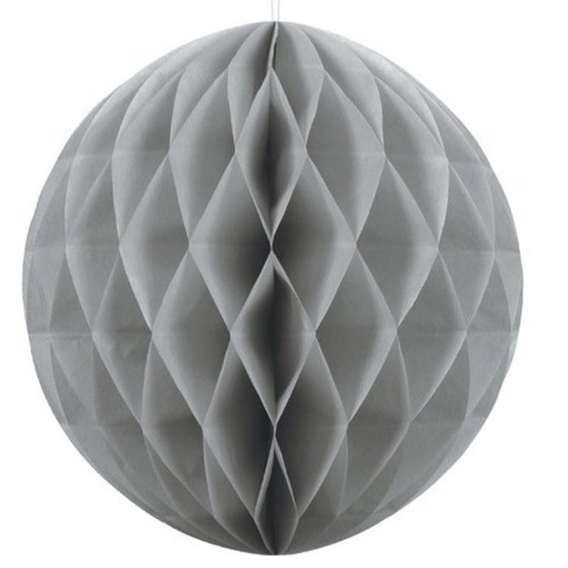 Honeycomb ball Lumina gray 30cm