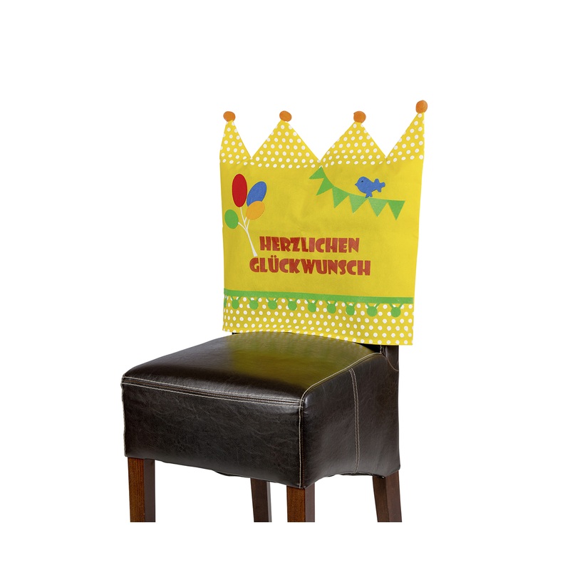 King Of The Day chair cover 50 x 50cm