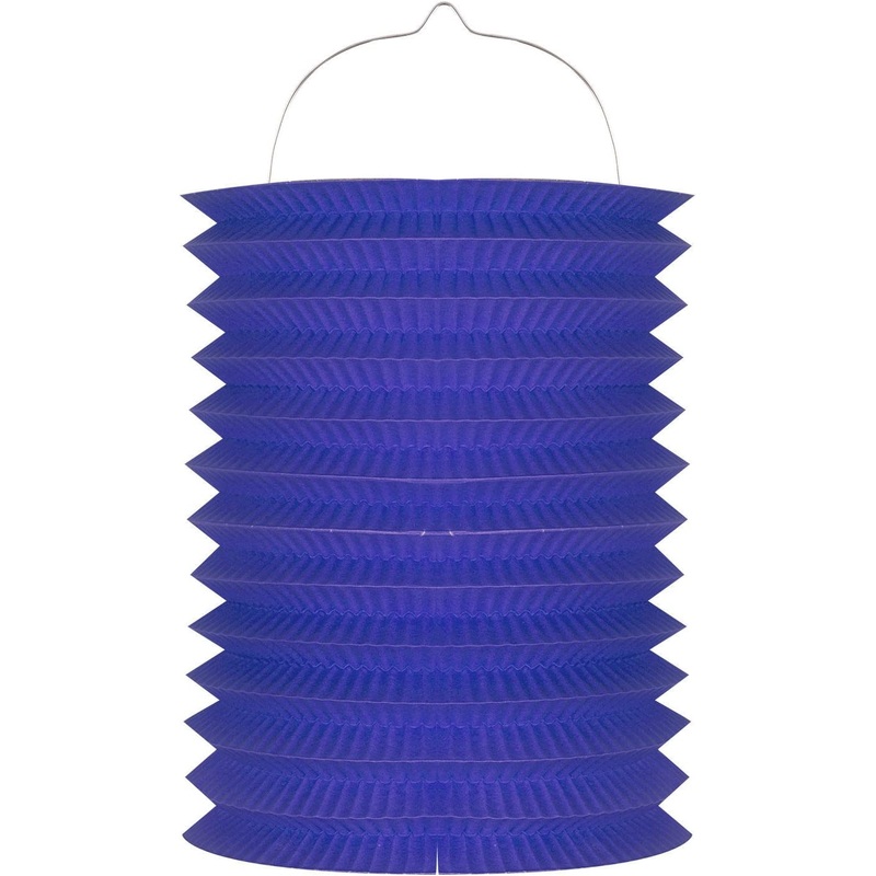 Lantern Blue 25cm