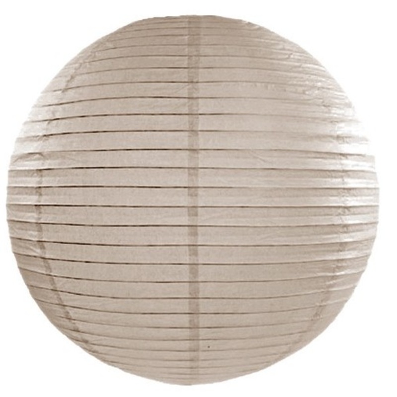 Lilly cappuccino lantern 45cm