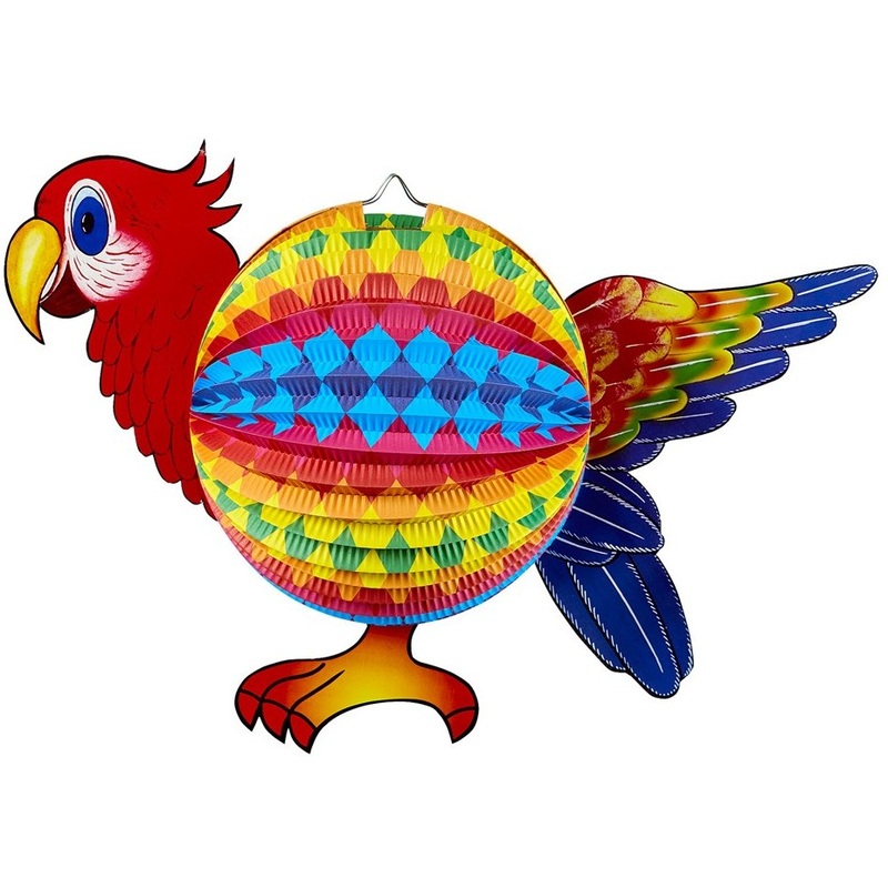 Pageno parrot lantern 45cm