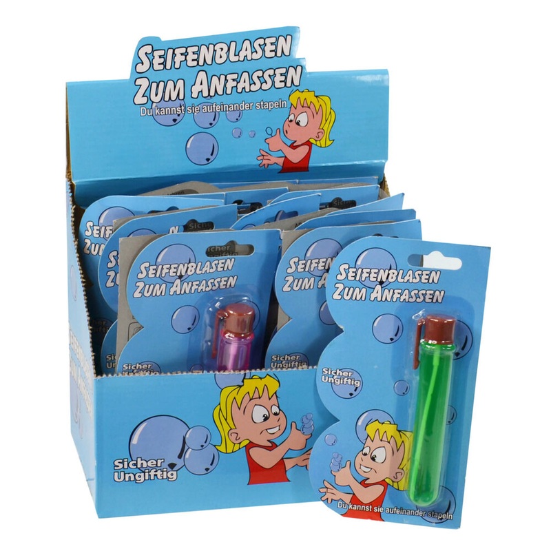 Seifenblasen zum Anfassen