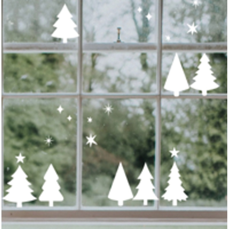 Window sticker - Christmas Tree