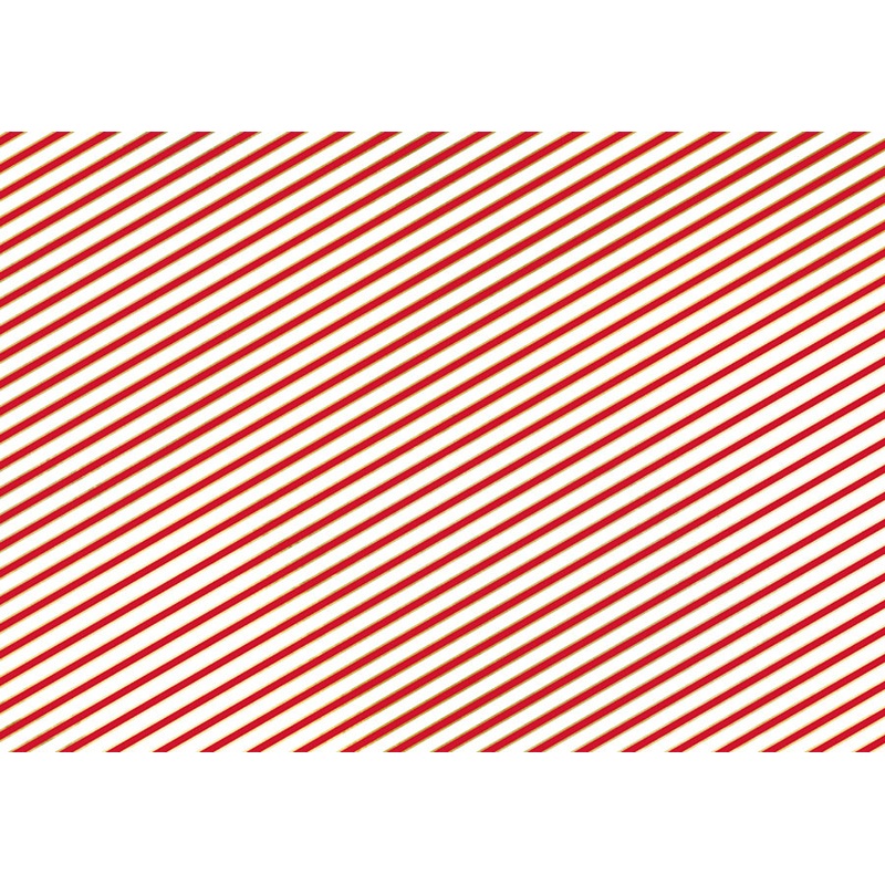 Wrapping paper Candy red-white 70 x 200cm