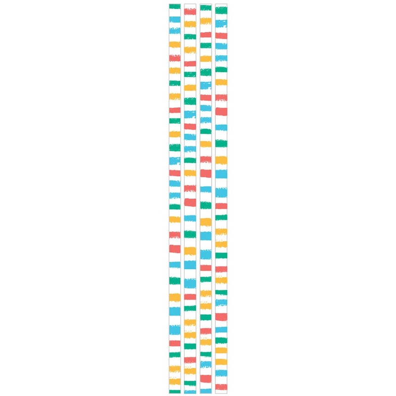 30 FSC Happy Time Party drinking straws 20cm
