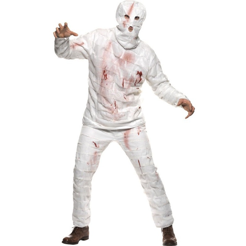 Bloody zombie mummy costume M