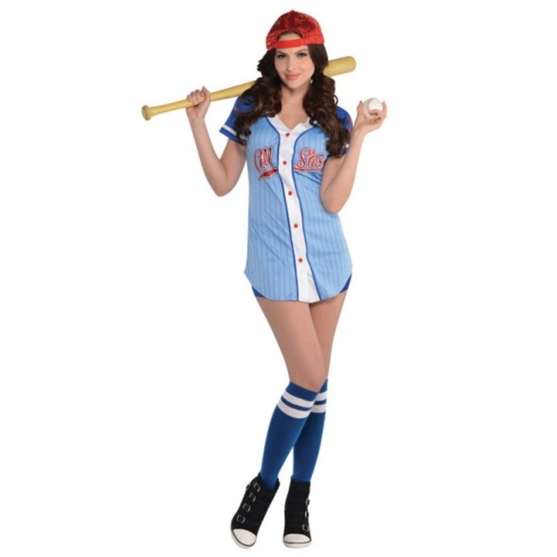 Brenda Baseball Allstar Costume S