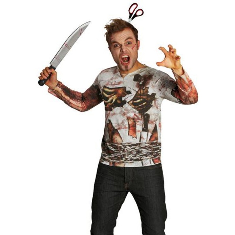 Horror Halloween Zombie Shirt S