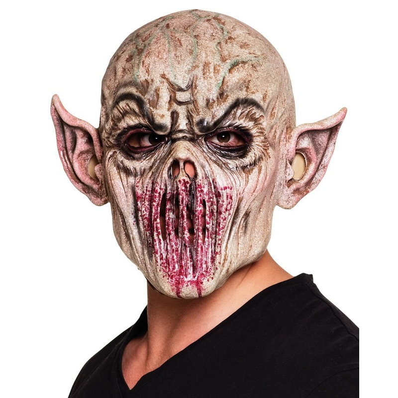 No speech zombie mask