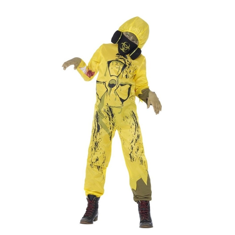 Radiated zombie costume for children