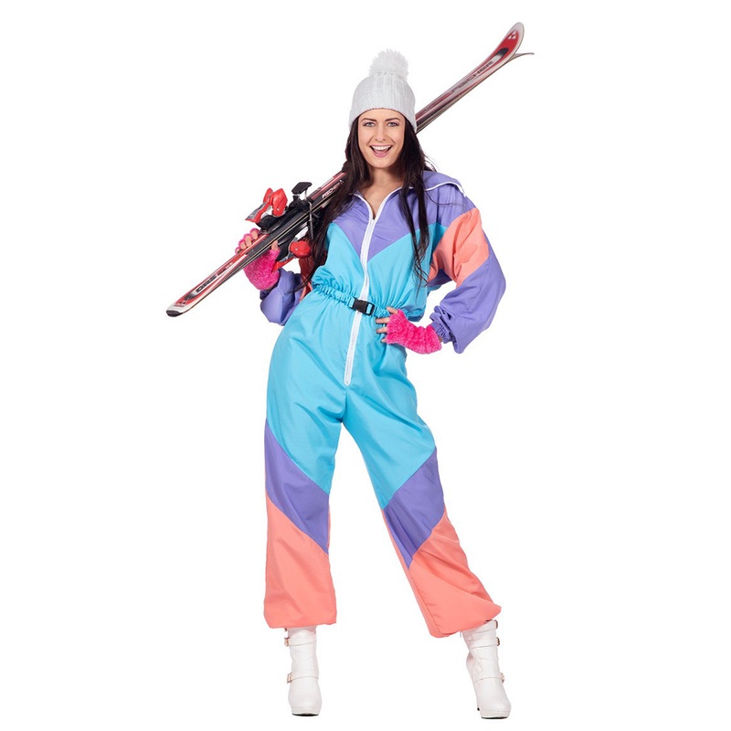 Retro ski suit for women 36